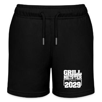 2029 - Kinder Organic Joggingshorts Mini Bolter von Stanley/Stella - Schwarz - Vorne