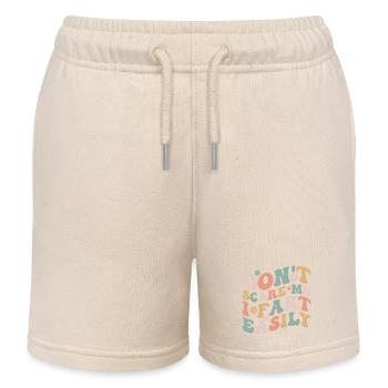 Don't Scare Me I Fart Easily Funny - Short de jogging enfant bio Stanley/Stella - écru doux - Devant