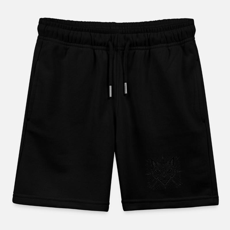 Conception graphique Fierce Double Wildcat Short de jogging enfant bio Stanley/Stella