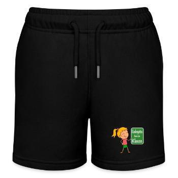 Kindergarten - Kinder Organic Joggingshorts Mini Bolter von Stanley/Stella - Schwarz - Vorne