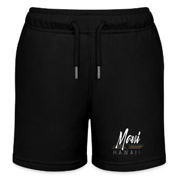Maui Hawaii - Short de jogging enfant bio Stanley/Stella - noir - Devant