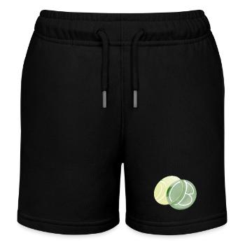 The Green Dot - Kinder Organic Joggingshorts Mini Bolter von Stanley/Stella - Schwarz - Vorne