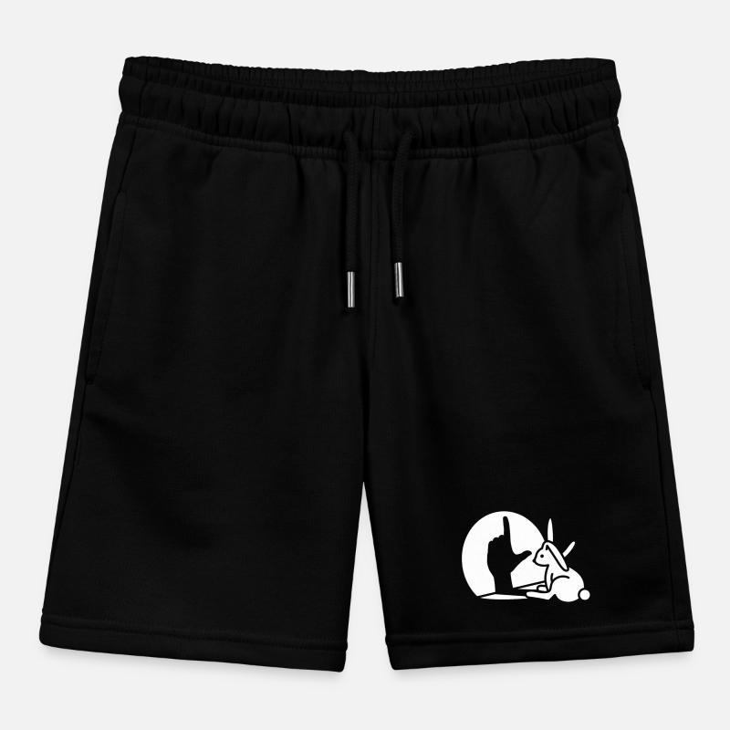 Rabbit Shadow Hand, LOSER Signe Loser Short de jogging enfant bio Stanley/Stella
