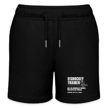 Eishockey Trainer Definition - Kinder Organic Joggingshorts Mini Bolter von Stanley/Stella - Schwarz - Vorne