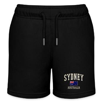 Sydney Australie Vintage - Short de jogging enfant bio Stanley/Stella - noir - Devant