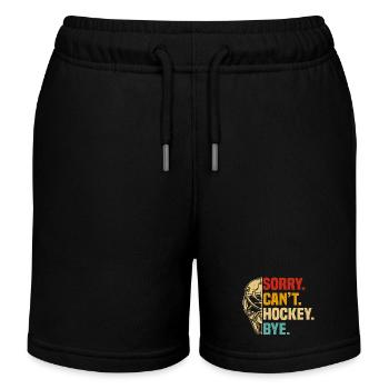 HOCKEY - Kinder Organic Joggingshorts Mini Bolter von Stanley/Stella - Schwarz - Vorne