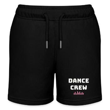 Dance Crew Dance Team Hip Hop Group Street Dance - Kids Organic Sweat Shorts by Stanley/Stella - black - Front