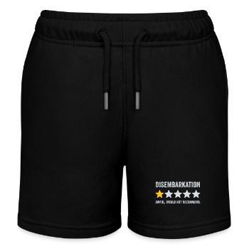 Ausschiffung Schrecklich würde ich nicht empfehlen - Kreuzfahrt - Kinder Organic Joggingshorts Mini Bolter von Stanley/Stella - Schwarz - Vorne