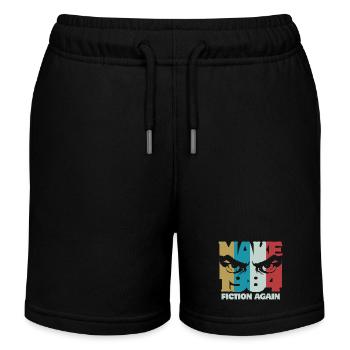 Make 1984 fiction again - Orwell - Kinder Organic Joggingshorts Mini Bolter von Stanley/Stella - Schwarz - Vorne