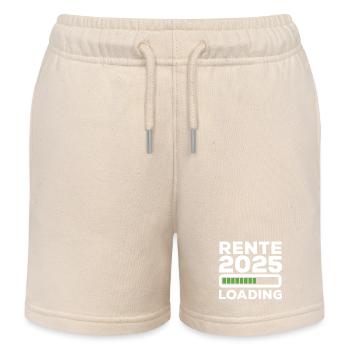 Rente 2025 Loading - Ruhestand - Pension - Kinder Organic Joggingshorts Mini Bolter von Stanley/Stella - Natur - Vorne