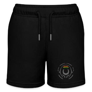 Jah soul - Kinder Organic Joggingshorts Mini Bolter von Stanley/Stella - Schwarz - Vorne