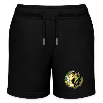 Femme Moderne Tropicale - Short de jogging enfant bio Stanley/Stella - noir - Devant