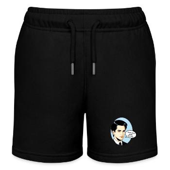 Je suis le PDG qui fait avancer les choses - Short de jogging enfant bio Stanley/Stella - noir - Devant