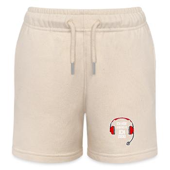 Gaming - I don't hear you, I gamble - Kids Organic Sweat Shorts by Stanley/Stella - soft Ecru - Front