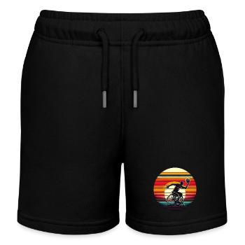 Basketball en fauteuil roulant - Short de jogging enfant bio Stanley/Stella - noir - Devant