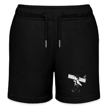 Charpentier - Short de jogging enfant bio Stanley/Stella - noir - Devant
