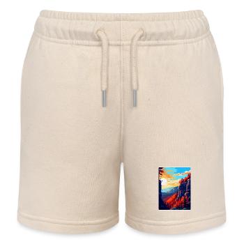 Nationalpark Böhmische Schweiz Tschechische Republik - Kinder Organic Joggingshorts Mini Bolter von Stanley/Stella - Natur - Vorne