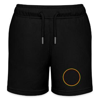 Bague Rouge Jaune Vert - Short de jogging enfant bio Stanley/Stella - noir - Devant