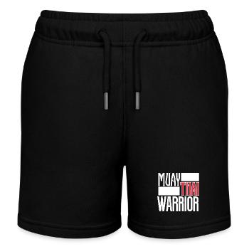 Muay Thaï - Short de jogging enfant bio Stanley/Stella - noir - Devant