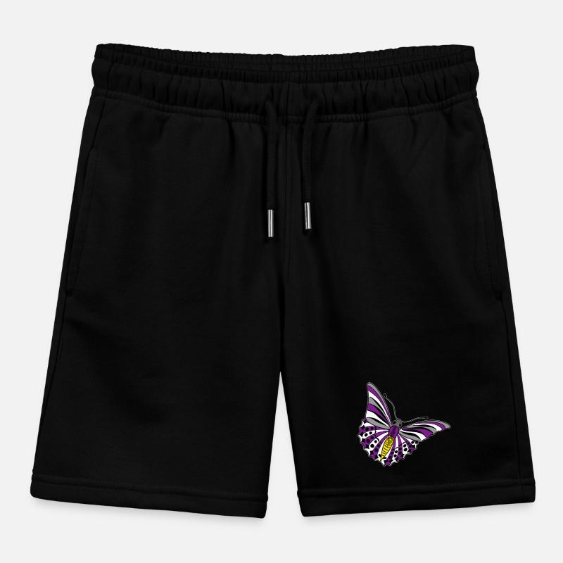 Schmetterling asexual non binary labrys lesbian Kinder Organic Joggingshorts Mini Bolter von Stanley/Stella