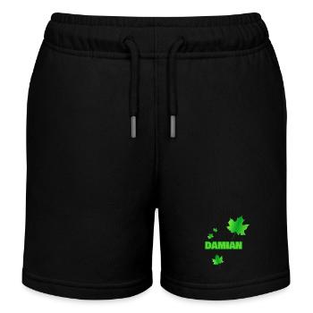 Fortwirt Damian - Kinder Organic Joggingshorts Mini Bolter von Stanley/Stella - Schwarz - Vorne