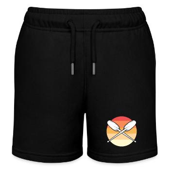 Kayak Kayak - Short de jogging enfant bio Stanley/Stella - noir - Devant