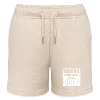 Familie 2006 - Kinder Organic Joggingshorts Mini Bolter von Stanley/Stella - Natur - Vorne