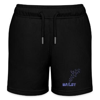 Segeln Bailey - Kinder Organic Joggingshorts Mini Bolter von Stanley/Stella - Schwarz - Vorne