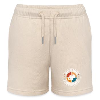 Baby on Board - Kinder Organic Joggingshorts Mini Bolter von Stanley/Stella - Natur - Vorne