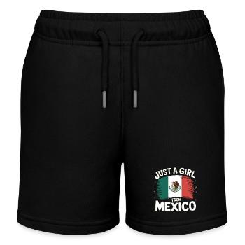 Mexique Mexique Mexicain Espagnol - Short de jogging enfant bio Stanley/Stella - noir - Devant