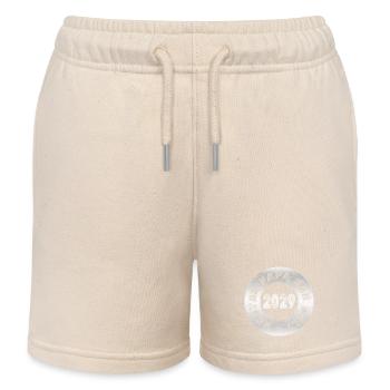 Papa 2029 - Kinder Organic Joggingshorts Mini Bolter von Stanley/Stella - Natur - Vorne
