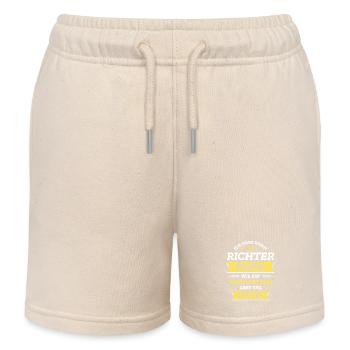 RICHTER PAPA COOL, GERECHT, STIL, JUSTIZ - Kinder Organic Joggingshorts Mini Bolter von Stanley/Stella - Natur - Vorne