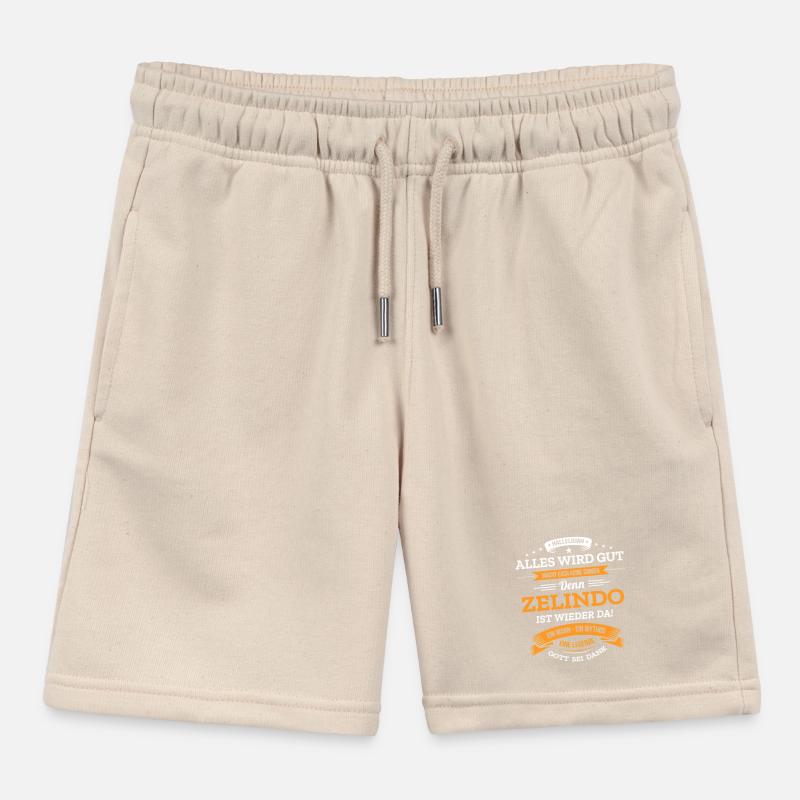 ALLES WIRD GUT, DIE LEGENDE ZELINDO IST DA Kinder Organic Joggingshorts Mini Bolter von Stanley/Stella