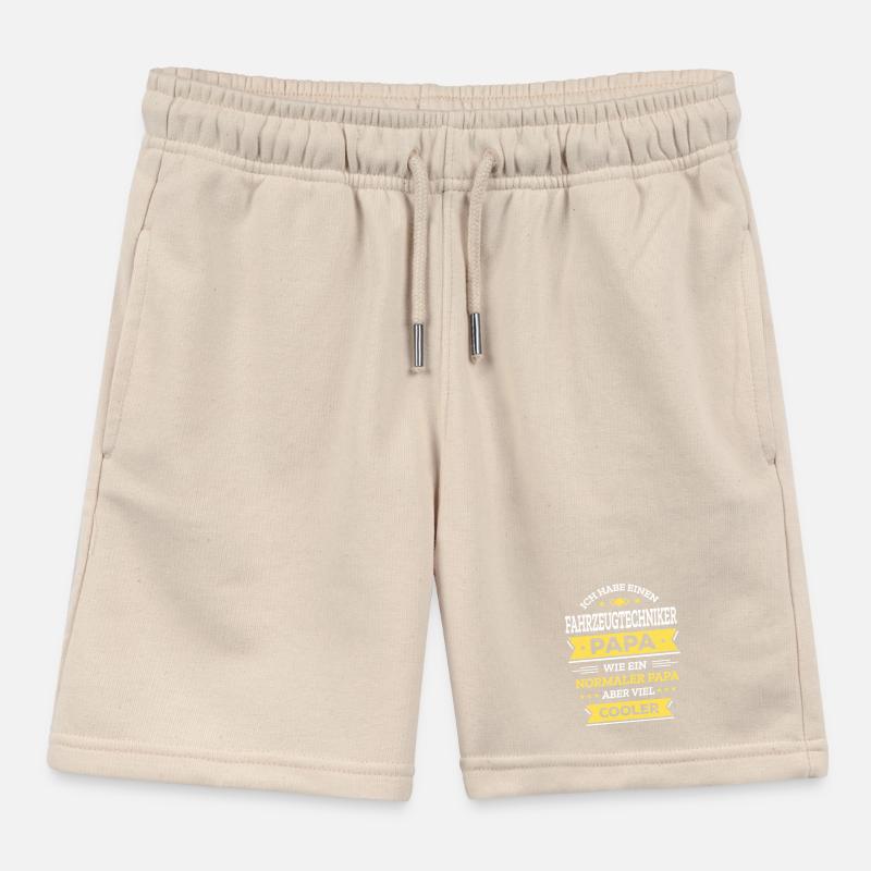 FAHRZEUGTECHNIKER PAPA - COOLER ALS NORMAL, TECH Kinder Organic Joggingshorts Mini Bolter von Stanley/Stella