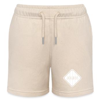 Maedchen Vor - Kinder Organic Joggingshorts Mini Bolter von Stanley/Stella - Natur - Vorne