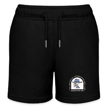 Introvertiert Vater Humor Asozial Vater Western - Kinder Organic Joggingshorts Mini Bolter von Stanley/Stella - Schwarz - Vorne