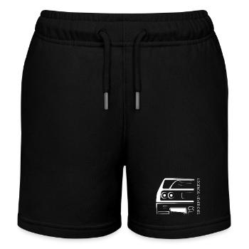 Legends Never Die – Retro Car Line Art - Kinder Organic Joggingshorts Mini Bolter von Stanley/Stella - Schwarz - Vorne