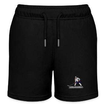 hockey - Short de jogging enfant bio Stanley/Stella - noir - Devant