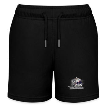 hockey - Short de jogging enfant bio Stanley/Stella - noir - Devant
