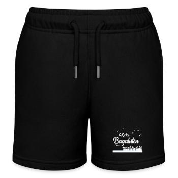 Kieler Bagaluten - Kinder Organic Joggingshorts Mini Bolter von Stanley/Stella - Schwarz - Vorne