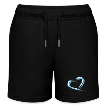 San Marino - Kids Organic Sweat Shorts by Stanley/Stella - black - Front
