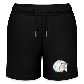 Mariage au voile de mariée hérisson - Short de jogging enfant bio Stanley/Stella - noir - Devant