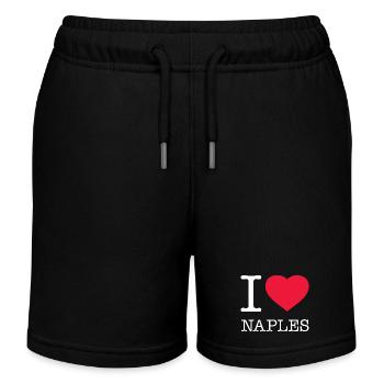 J’AIME NAPLES Neapel - Short de jogging enfant bio Stanley/Stella - noir - Devant