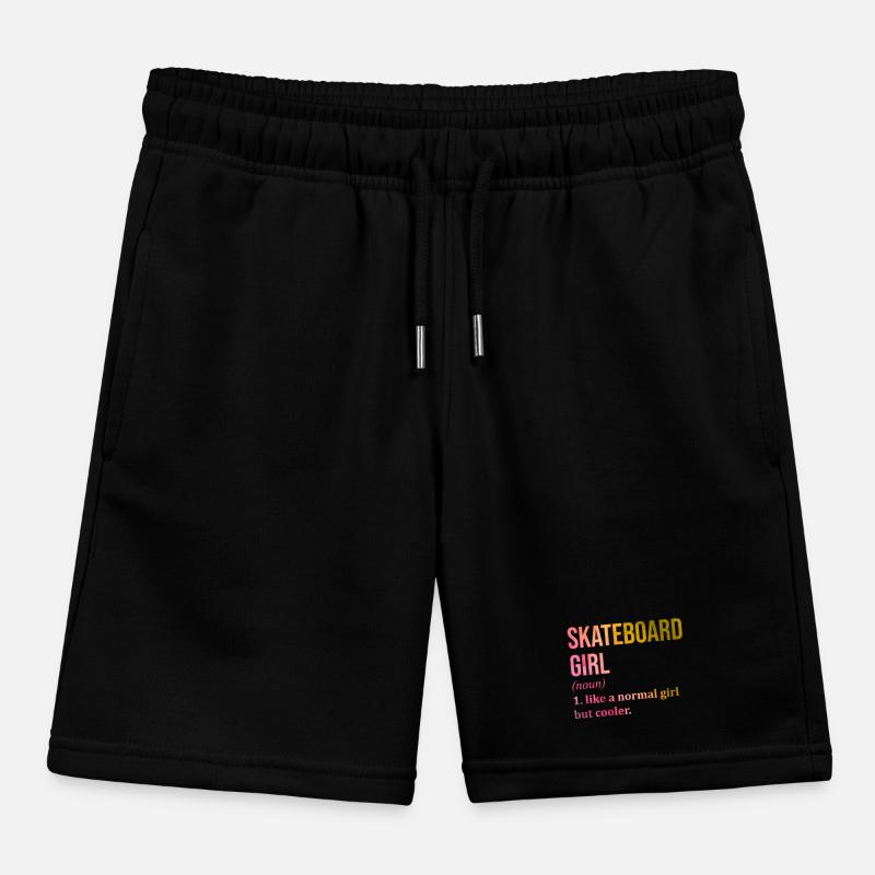 skateboarden Kinder Organic Joggingshorts Mini Bolter von Stanley/Stella