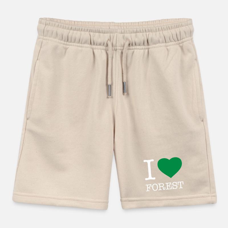 I LOVE FOREST Kinder Organic Joggingshorts Mini Bolter von Stanley/Stella