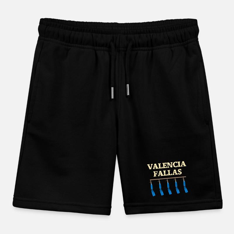Valencia Fallas Traca Kids Organic Sweat Shorts by Stanley/Stella