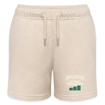 Langfristiger Investor Kauft Und Hält - Kinder Organic Joggingshorts Mini Bolter von Stanley/Stella - Natur - Vorne