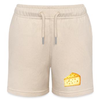 Fromage - Short de jogging enfant bio Stanley/Stella - écru doux - Devant