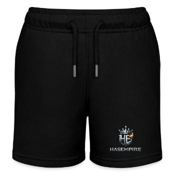 HAS Empire  - Short de jogging enfant bio Stanley/Stella - noir - Devant