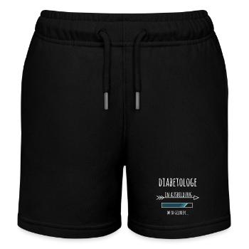 Diabetologe Ausbildung Medizinstudium Arzt Medizin - Kinder Organic Joggingshorts Mini Bolter von Stanley/Stella - Schwarz - Vorne